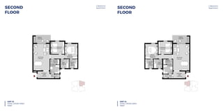 UNIT 23
TOTAL GROSS AREA 153 m sq.
RECEPTION
4.70x7.60
TERRACE
4.95x2.30
LAUNDRY
1.00x1.50
BEDROOM
3.95x3.60
BATH.
2.40x2.60
ENTRANCE
LOBBY
3.50x2.00
KITCHEN
2.70x2.55
TOILET
1.40x1.20
MASTER
BATH.
2.30x2.60
MASTER
BEDROOM
3.60x4.25
UNIT 24
TOTAL GROSS AREA 153 m sq.
RECEPTION
4.70x7.60
TERRACE
4.95x2.30
LAUNDRY
1.00x1.50
BEDROOM
3.95x3.60
BATH.
2.40x2.60
ENTRANCE
LOBBY
3.50x2.00
KITCHEN
2.70x2.55
TOILET
1.40x1.20
MASTER
BATH.
2.30x2.60
MASTER
BEDROOM
3.60x4.25
2 Bedroom Apartment Second Floor2 Bedroom Apartment Second Floor
UNIT 23
TOTAL GROSS AREA 153 m sq.
RECEPTION
4.70x7.60
TERRACE
4.95x2.30
LAUNDRY
1.00x1.50
BEDROOM
3.95x3.60
BATH.
2.40x2.60
ENTRANCE
LOBBY
3.50x2.00
KITCHEN
2.70x2.55
TOILET
1.40x1.20
MASTER
BATH.
2.30x2.60
MASTER
BEDROOM
3.60x4.25
UNIT 24
TOTAL GROSS AREA 153 m sq.
RECEPTION
4.70x7.60
TERRACE
4.95x2.30
LAUNDRY
1.00x1.50
BEDROOM
3.95x3.60
BATH.
2.40x2.60
ENTRANCE
LOBBY
3.50x2.00
KITCHEN
2.70x2.55
TOILET
1.40x1.20
MASTER
BATH.
2.30x2.60
MASTER
BEDROOM
3.60x4.25
2 Bedroom Apartment Second Floor2 Bedroom Apartment Second Floor
SECOND
FLOOR
UNIT 23
TOTAL GROSS AREA
158M2
2 Bedroom
Apartment SECOND
FLOOR
UNIT 24
TOTAL GROSS AREA
158M2
2 Bedroom
Apartment
 