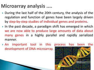 DNA Microarray | PPTX
