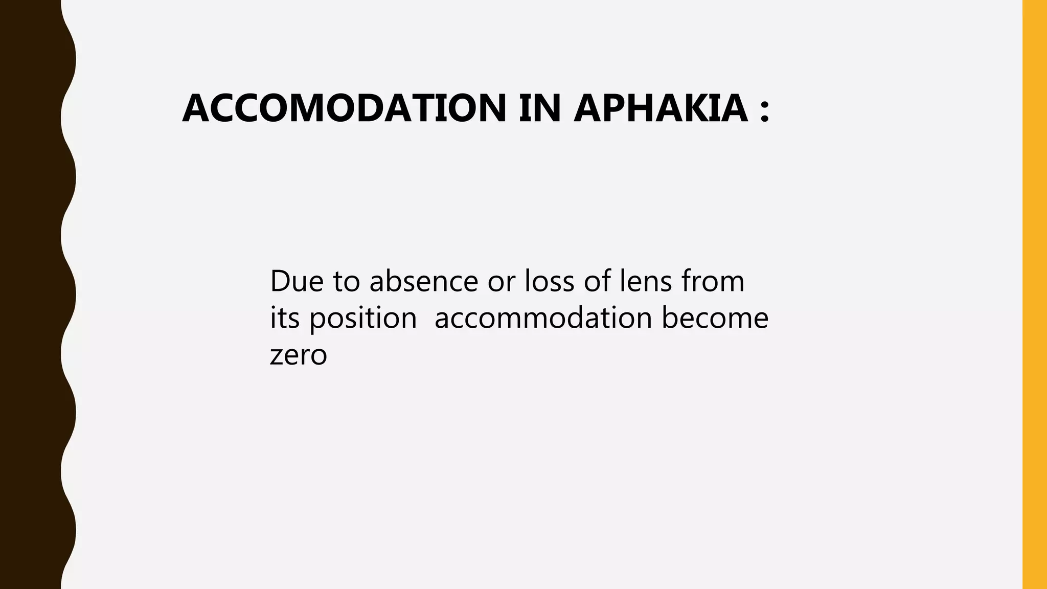 Aphakia PPT