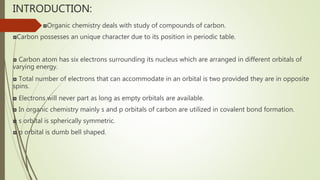 Nature of Bonding in Organic Molecules - Sahana Kamath | PPTX