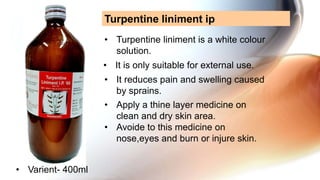Experience the Healing Power of medicinal turpentine oil 