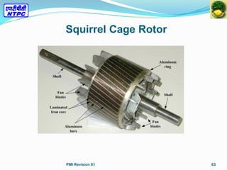 Squirrel Cage Rotor
63
PMI Revision 01
 