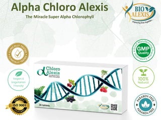 Alpha Chloro Alexis
The Miracle Super Alpha Chlorophyll
 