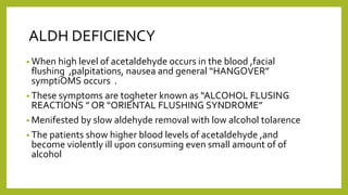 Alcohol metabolism | PPTX
