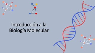 Introducción a la
Biología Molecular
 