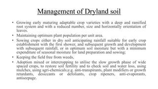 Management of Red lateritic soil and Dry land soil...pptx
