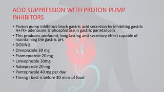 Reflux Inhibitor GASTRO ESOPHAGEAL REFLUX DISEASE (GERD) | PDF