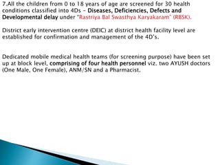 national programme on child health in india | PPTX