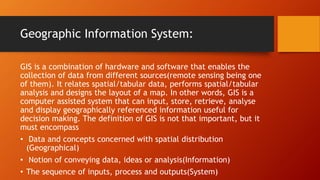 Application of Remote Sensing And GIS .. | PPTX