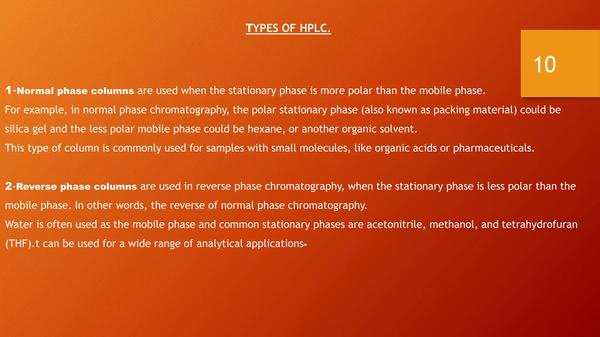 high performance liquid chromatography 22 | PPTX