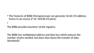 Microprocessor and microcontroller introduction and architecture of ...