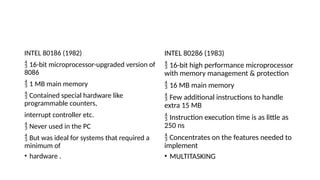 Microprocessor and microcontroller introduction and architecture of ...