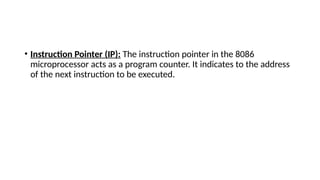 Microprocessor and microcontroller introduction and architecture of ...