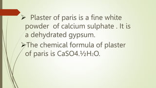 Photo inspiration: Fresh Look at Cementing Raw Materials Plaster Gypsum Cement Pptx