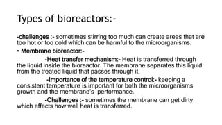 Process biotechnology upstream -Heat transfer in bioreactor | PPTX