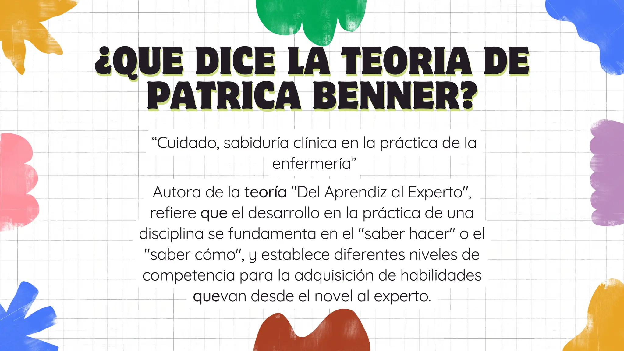 Benner Rikeswa Modelo y teorías de enfermería (Patricia Benner) | PDF