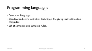 Computer Software and It's Components by Sulav Acharya | PPT