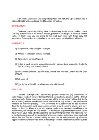 FISH PROCESSING & POST-HARVESTING TECHNOLOGY REPORTS | PDF