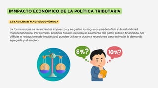 IMPACTO DE LA POLÍTICA TRIBUTARIA EN LA ECONOMÍA NACIONAL | PDF