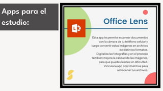 Apps para el
estudio:
 