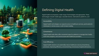 Digital health in ems. How to use digital | PPTX