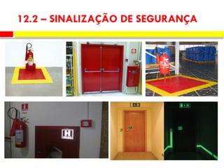 12.2 – SINALIZAÇÃO DE SEGURANÇA
 