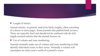 Journal Vol Format Monograph, bibliography types and format | PPTX