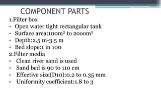 Classification of filters in water treatment | PDF
