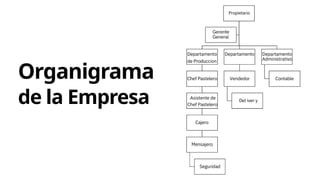 Organigrama
de la Empresa
 
