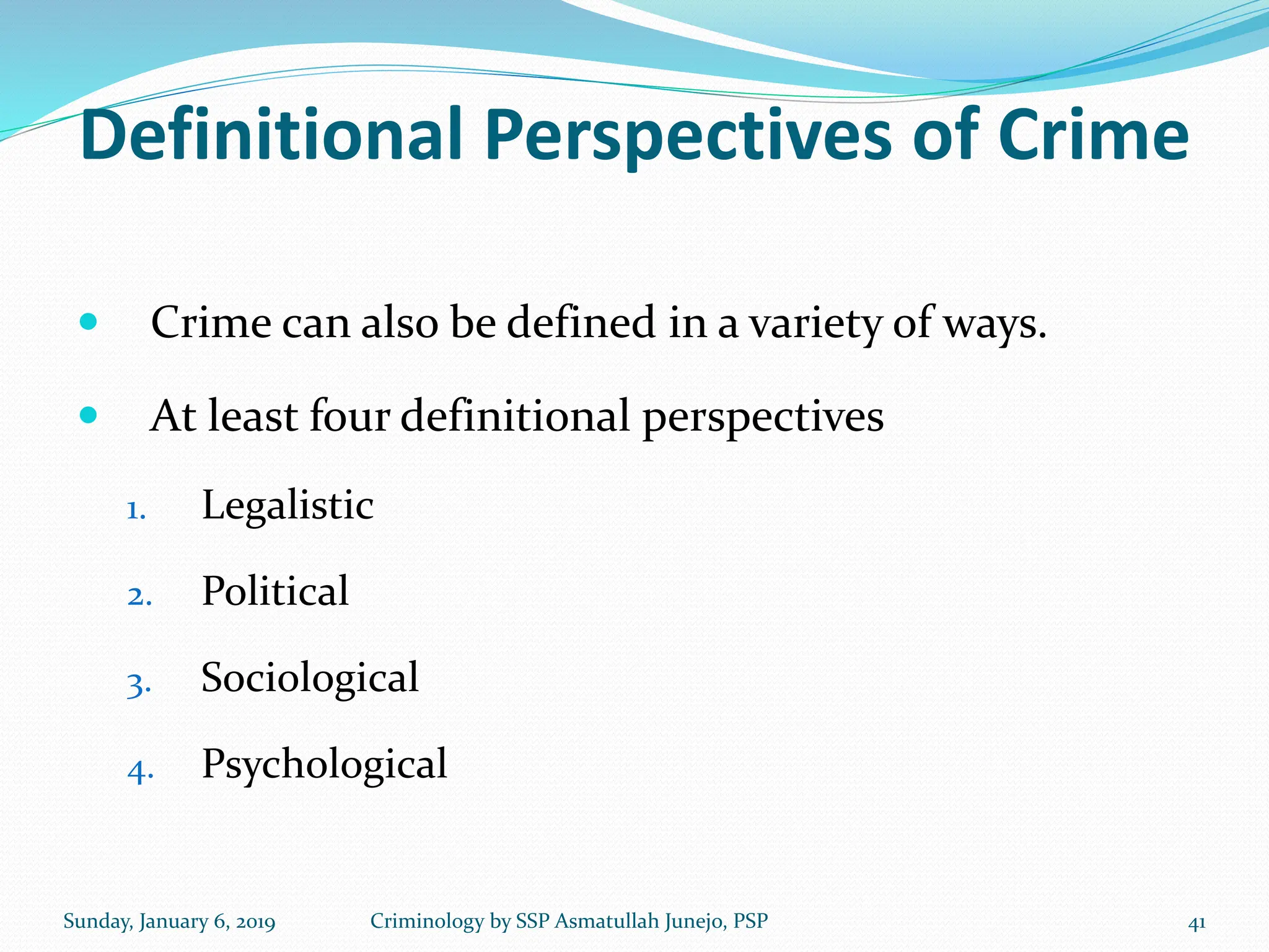 Criminology css study material in slides | PDF