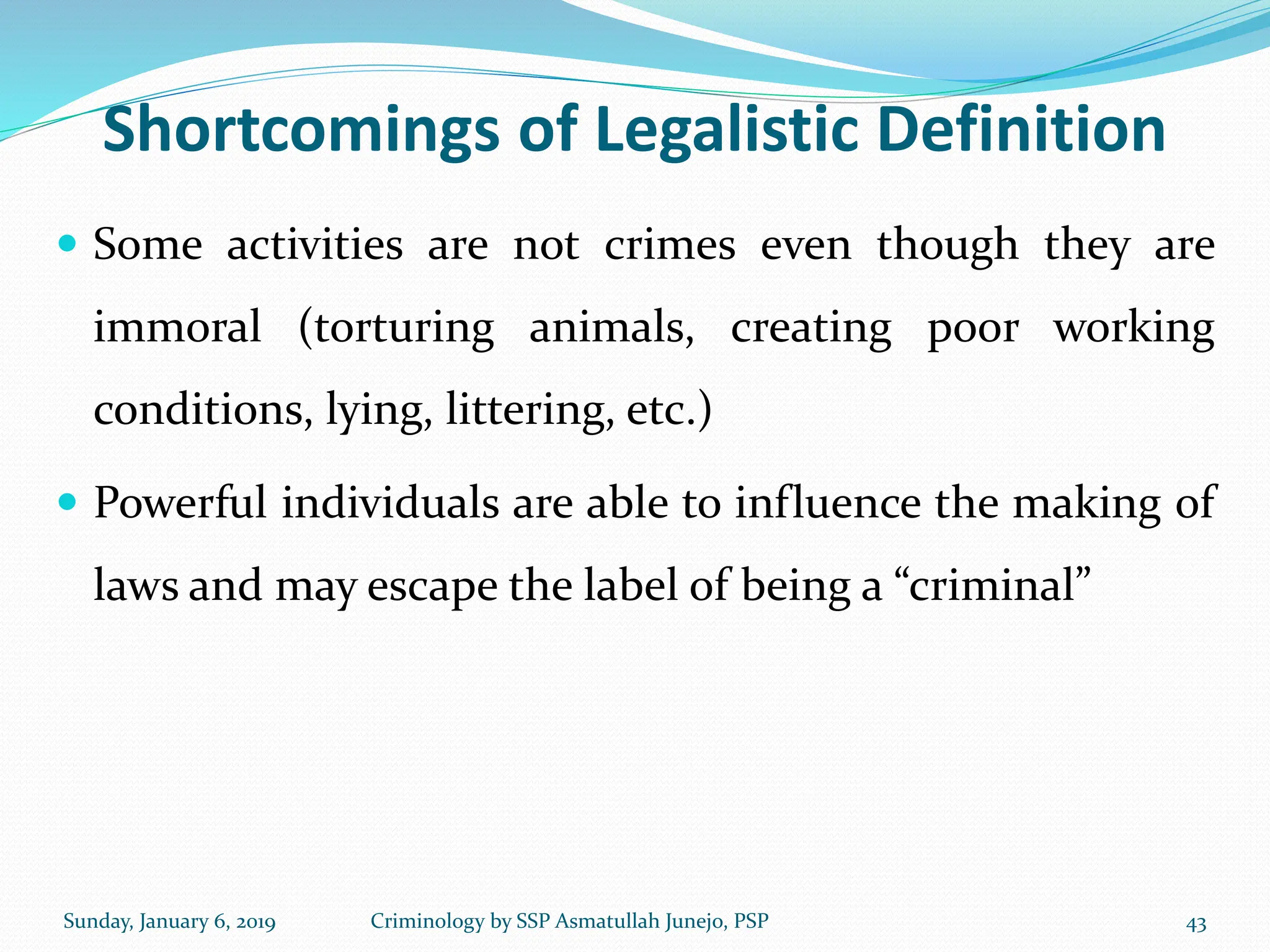 Criminology css study material in slides | PDF