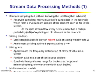 Stream Data Sampling Method characteritics of datastreams in dm .pptx