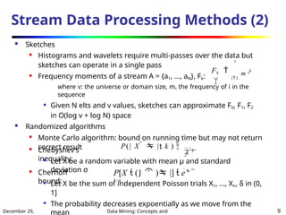 Stream Data Sampling Method characteritics of datastreams in dm .pptx