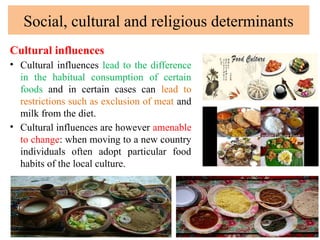 Food selection and determining of food choices | PPTX
