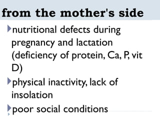 Rickets and Vitamin D deficiency in children pediatrics | PPTX