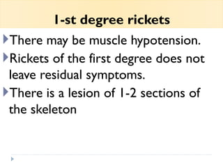 Rickets and Vitamin D deficiency in children pediatrics | PPTX
