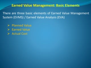 Project monitoring and controlling with earned value management | PDF