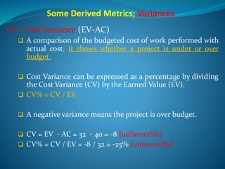 Project monitoring and controlling with earned value management | PDF