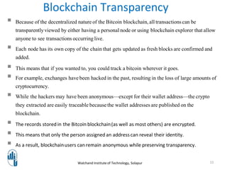 Unit 1 Overview of Blockchain Technology | PDF