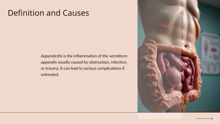 Appendicitis ppt for university DOc .pptx