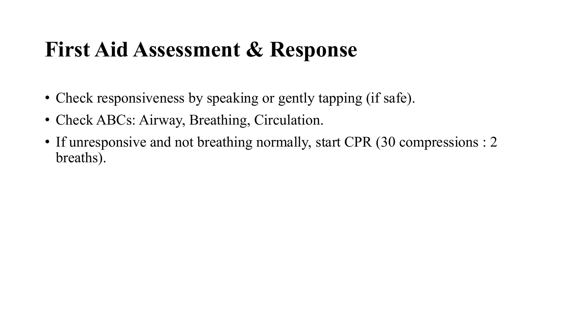 First aid rescue for electrical safety in | PDF