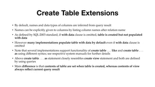 This is unit 3 SQL data types and schemas | PDF