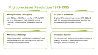 Comprehensive Journey Through Six Generations of Computer Technology ...