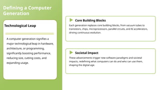Comprehensive Journey Through Six Generations of Computer Technology ...