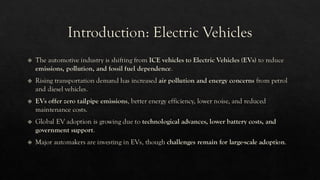 Ppt report of electric vehicle in world. | PDF