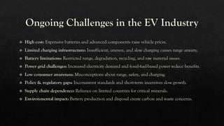 Ppt report of electric vehicle in world. | PDF