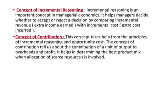 Managerial economics ch-1 nature and scope | PDF