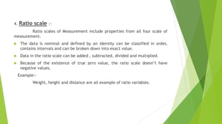Function and level (scale) of measurement ppt .... | PDF