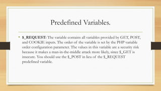 Variables, operator and data types all include | PPTX