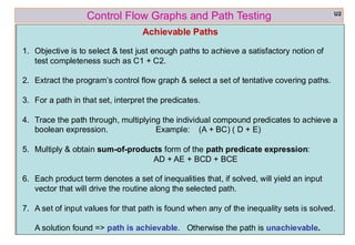 Path Solation Program Comprehensive Guide to Control Flow Graphs and Path Testing in Software ...